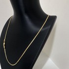 10k Yellow Gold Bizmark Chain Necklace With Lobster Clasp  1 8 Mm  20   