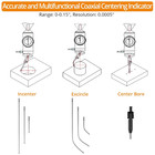 Coaxial Centering Indicator 0-0 15   0 0005   Diall Indicator Set With Storage C
