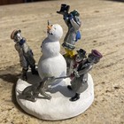 Hudson Pewter Villagers Limited Edition  7506 Building A Snowman  911 1500 Nos
