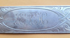 Antique Book Marker  Highly Engraved Sterling Silver 6 Oz Shreve Crump   Low Co 
