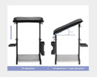 Tatartist Heavy Duty Tattoo Hand Rest  Adjustable Tattoo Armrest Holder Black