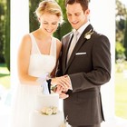 Modern Wedding Cake Toppers Bride And Groom Handmade Figurine For Decoration    