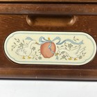 Vintage Goose Marmalade Wood Bread Box Farmhouse Country Kitchen Decor 16   x9   x9   