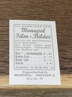 Mickey Mouse Ragdoll Martha Eggerth Monopol C  1930 Rare Early Disney Card   
