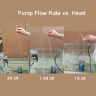 Small Fountain Pump For Aquarium Fish Tank  Pet Water Fountain pond Waterfall