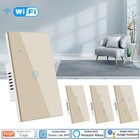 Switch Inteligente Interruptor Glass Screen Touch Panel Wall Smart Wifi Light