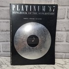 Vintage Platinum  87 Songbook Of The Superstars Sheet Music Voice Piano Guitar 