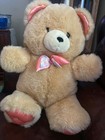 Vintage Teddy Precious Dandee Plush Large Stuffed Bear 24  