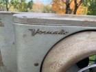 Vintage Large Vornado Model 16w2-1 Window Adjustable Electric Fan Mid Century