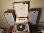 Motorola Hi Fi Tube Amp Record Player Model Sh12n Restored  See Video 