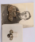 German Photo Ring War Period Ww2 Pendant Wwii Skull Germany Battlefield Artifact