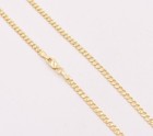 2 5mm Miami Curb Cuban Chain Ankle Anklet Real 10k All Yellow Gold 10 