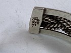 Stunning Vintage Modern Sterling Silver Signed Cuff Bracelet Taxco Mexico 37 7g