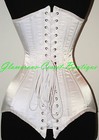 Long Corset Steel Boned Overbust Bridal Wedding Shaper Xs-3xl