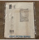 Rare Vogue Americana Sewing Pattern