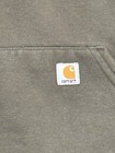 Carhartt Midweight Army Green Hoodie Sweatshirt Women   s Size Medium Workwear
