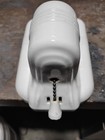 Vintage Paulding Porcelain Wall Light Fixture Milk White Art Deco - Electrical