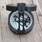 Brunton Working Navigational Brunton Pocket Transit Compass With Leather Case