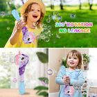 Vatos 2pcs Automatic Bubble Wands Toys With Light   Music For Girls Boys