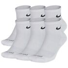 Nike Men s Socks Athletic Everyday Plus Training Cushioned Dri-fit Ankle Socks