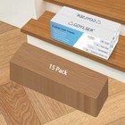 Stair Treads Non Slip Set Of 15  30 x8  Stair Pads For Wooden Stairs  Waterpr   