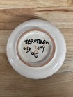 Jerusalem Pottery Vintage Trinket Dish Handmade Ceramic Jerusalem Old City