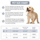    3-flap Dog Door  Heavy-duty Aluminum Pet Door For Extreme Weather  Energy-   