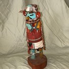 Earl Arthur Hopi Eagle Katsina Kachina Doll 11    Signed Hand Carved