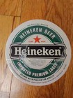  50 Pack  New Vintage Heineken Beer Coasters Double Sided 4 25    Wide Circle Lot