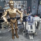 R2-d2 Life Size 1 1 Led Statue Full-scale Abs   Resin Replica With Functional