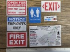 1 6 Scale Miniature Seven  7  Business  Office  Or Restaurant Signs