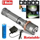 950000000 Lumen Super Bright Led Tactical Flashlight Rechargeable Led Work Light