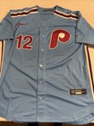 Kyle Schwarber Philadelphia Phillies  12 Powder Blue Jersey Adult All Sizes Nwt
