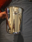 Champagne Perrier Jouet Silver Tone Ice Bucket 