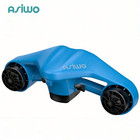 Asiwo Sea Scooter With Integrated Camera Mount For Underwater Exploration Blue