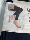 Muk Luks Womens Fleece Lined Leggings Navy Blue Size Large Extra Large