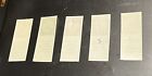Israel Scott  1 6 1948 Doar Ivri  5 Values In Imperforate Tabs Mnh  