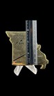 Conoco 1988 Bell Propane Terminal      Brass Desk Paperweight     
