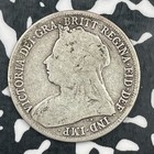 1895 Great Britain 1 Shilling Lot f8628 Silver 