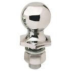 Trailer Hitch Ball Tow 2 5 16  X 1  X 3  Chrome Mount Receiver Drop New 5000 Lbs