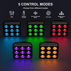 U king 9x20w Rgbw Led Par Lights W remote Stage Effect Disco Dj Light Dmx Party