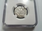 Levon I Armenia Ngc Au Silver Tram Medieval Knights Templar Crusader Cross Lion