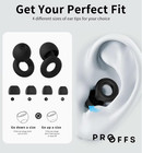 Reusable Silicone Ear Plugs Noise Cancelling Earplugs Protector Study Sleep Swim