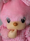 Vintage Russ Berrie Felicia Plush Pink Thumb Sucking Doll 1977