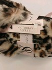 Victoria s Secret Faux Fur Cheetah Print Cozy Slippers Size Medium 7-8