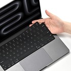 Keyboard Cover Skin For Macbook Pro 14 16  Air 13 15 - Black Silicone Protector
