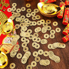 100 Pieces Chinese Coins Chinese New Year Feng Shui Coins I-ching Ornament For W
