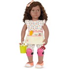 Our Generation Nahla With Storybook   Accessories 18  Posable Gardening Doll