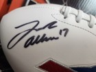 Josh Allen Autographed Jsa Coa Football Buffalo Bills