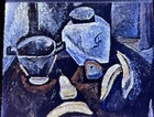 Max Weber    chinese Ginger Jar    Jewish American Cubist 35mm Art Slide
